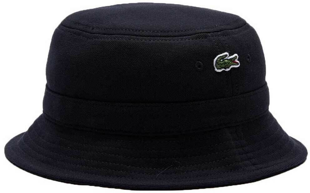 Chapeaux Lacoste Uni Organic Cotton Bucket Hatblack