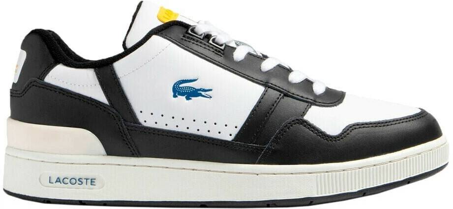 Baskets Lacoste T-CLIP TrainersLeather contrast white/black