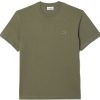 Lacoste Short Sleeve Shirt (TH7318)(TH7318-316) green T-shirts homme