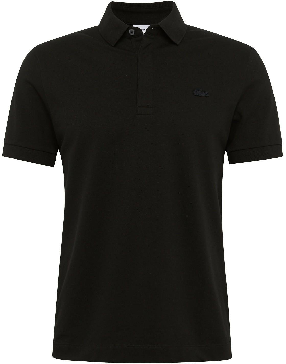 T-shirts homme Lacoste Paris Polo Shirt Regular Fit Stretch Cotton Piqué (PH5522)black