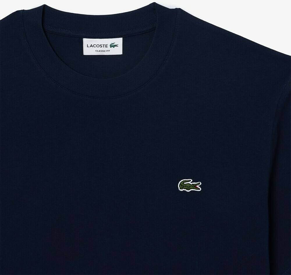 Lacoste Short Sleeve Shirt (TH7318)blue 166 T-shirts homme