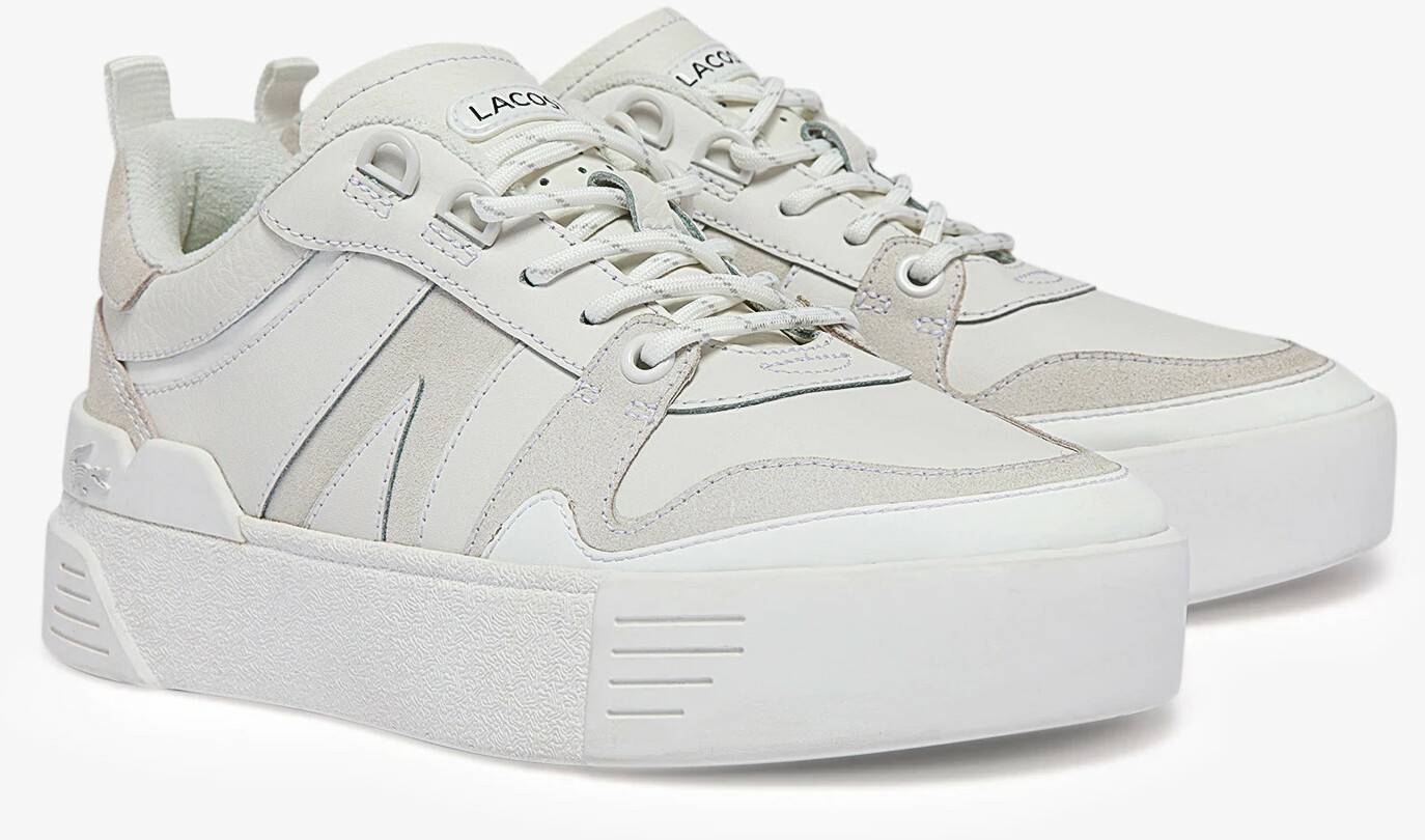 Lacoste L002 Women (leather)white Baskets