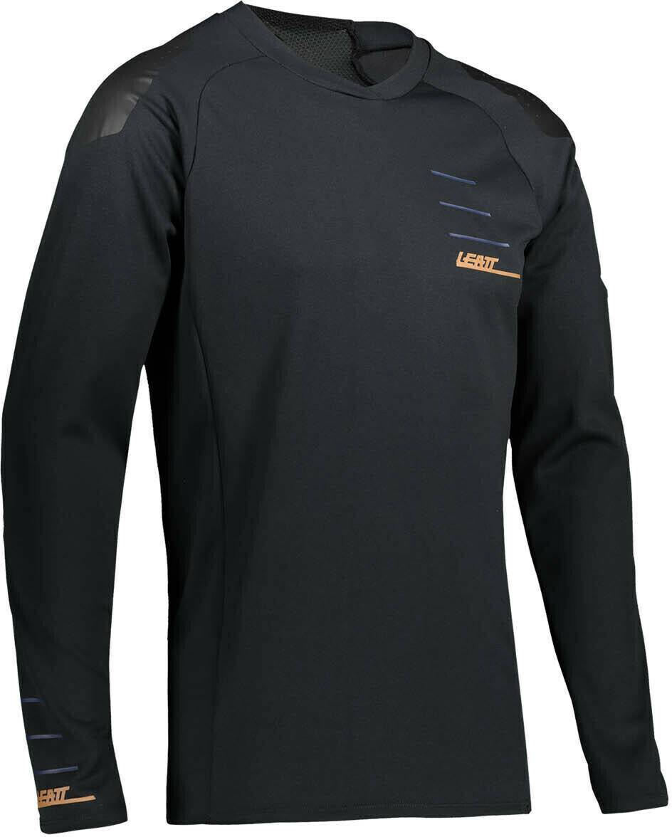 Leatt DBX 5.0 MTB LS Fahrrad Jerseyblack Équipement du cycliste