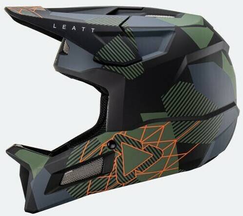 Équipement du cycliste Leatt Gravity 2.0 V23 Downhill MTB Helmetcamo