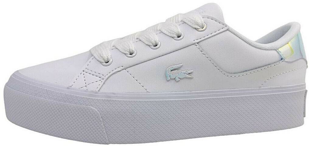 Lacoste ZIANE PLATFORMWomen white/metallic purple Baskets