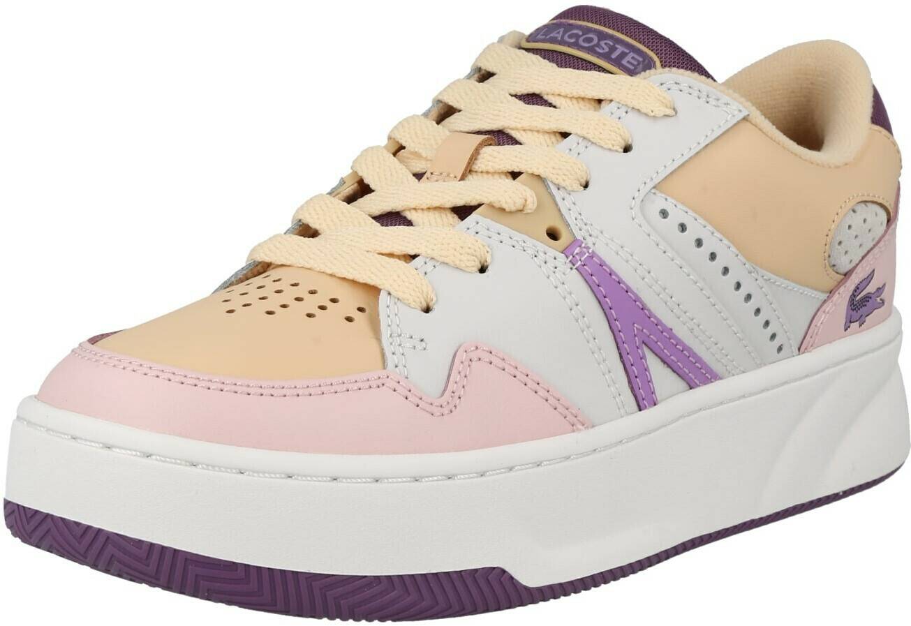 Baskets Lacoste L005 Leather Womenoff white/pink