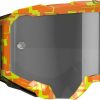 Leatt Goggles Velocity 5.5neon orange light grey 58% Vêtements moto