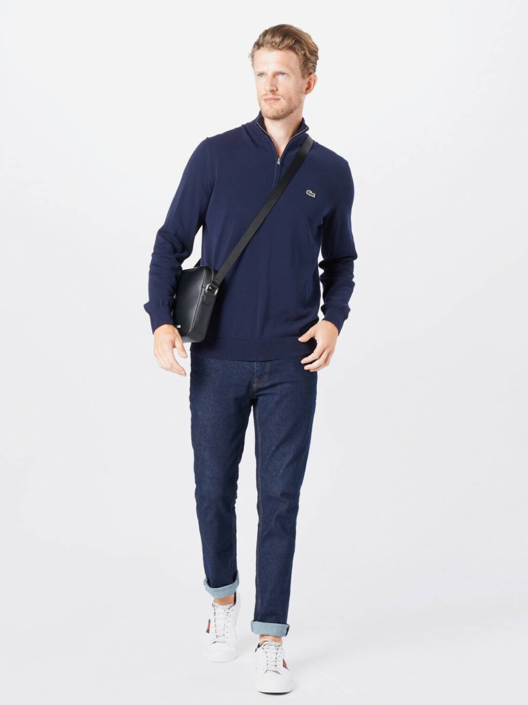 Lacoste Sweatshirt (AH1980)blue Pulls & sweats homme