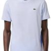 T-shirts homme Lacoste Shirt (TH7618)(TH7618-J2G) white