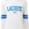 T-shirts homme Lacoste Long Sleeve T-Shirt (TH7609)white (TH7609-IUP)