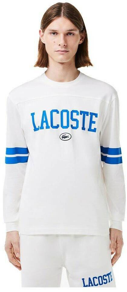 T-shirts homme Lacoste Long Sleeve T-Shirt (TH7609)white (TH7609-IUP)