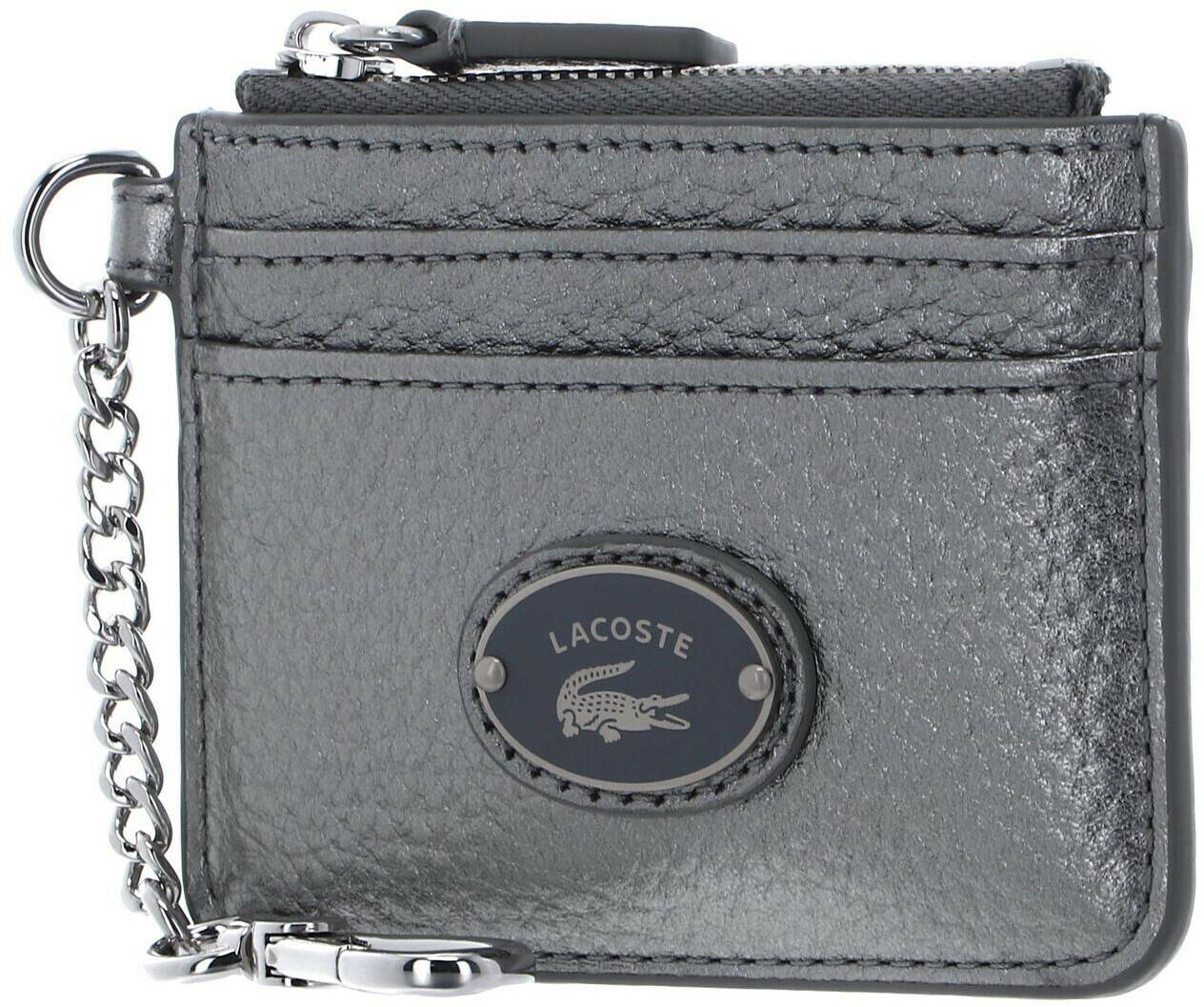 Lacoste Credit Card Wallet (NF3935GZ)gunmetal Porte-monnaie