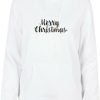 Pulls & sweats femme Merchcode Merry Christmas Lights Basic Hoody white