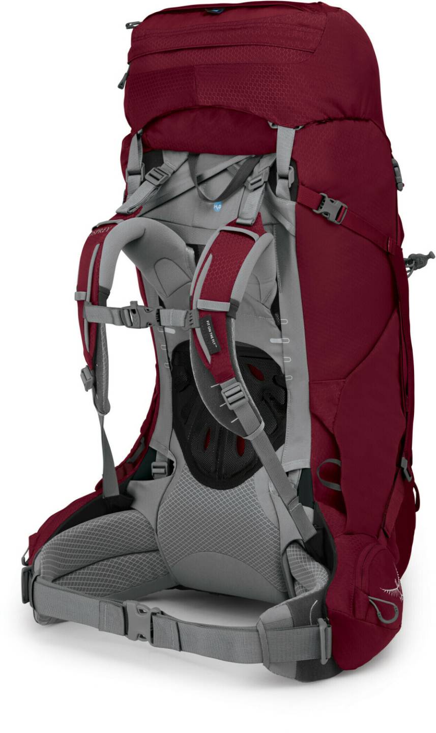 Osprey Ariel 65 (1-044)M/L claret red Sacs à dos