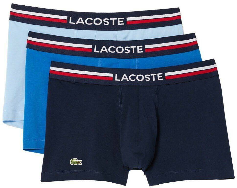 Lacoste 3-Pack Boxershorts (5H3386)(5H3386-MIJ) multied Sous-vêtements homme