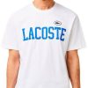 Lacoste Short Sleeve T-Shirt (TH7411)white T-shirts homme