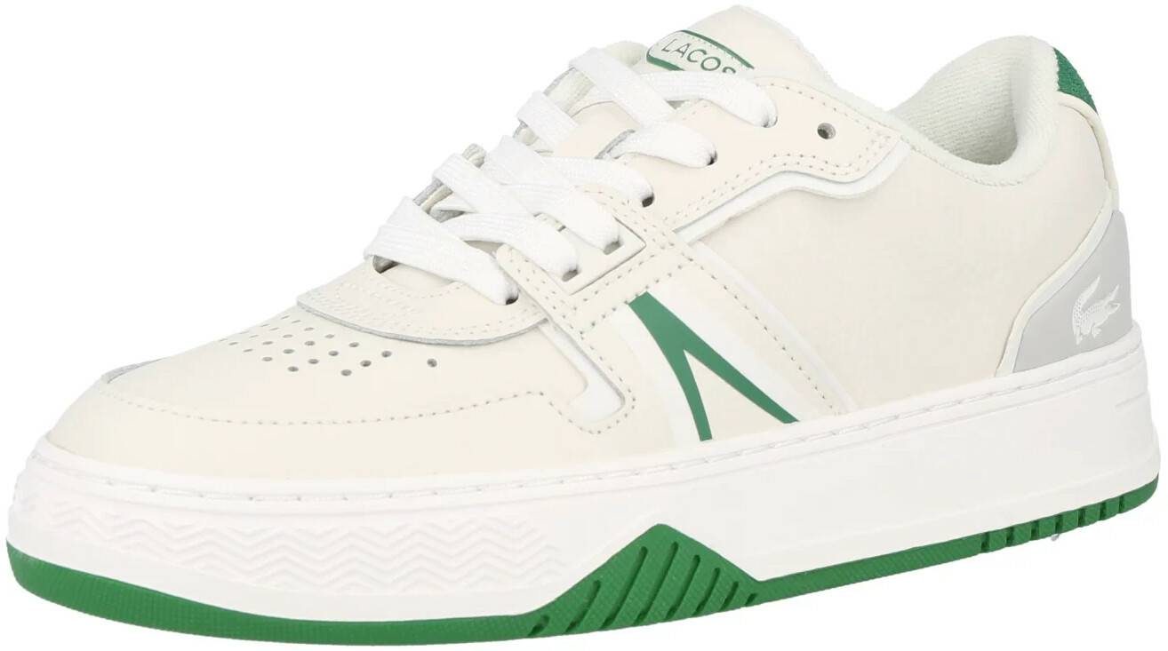 Lacoste L001 Women (Leather)(42SFA0076) white/green Baskets