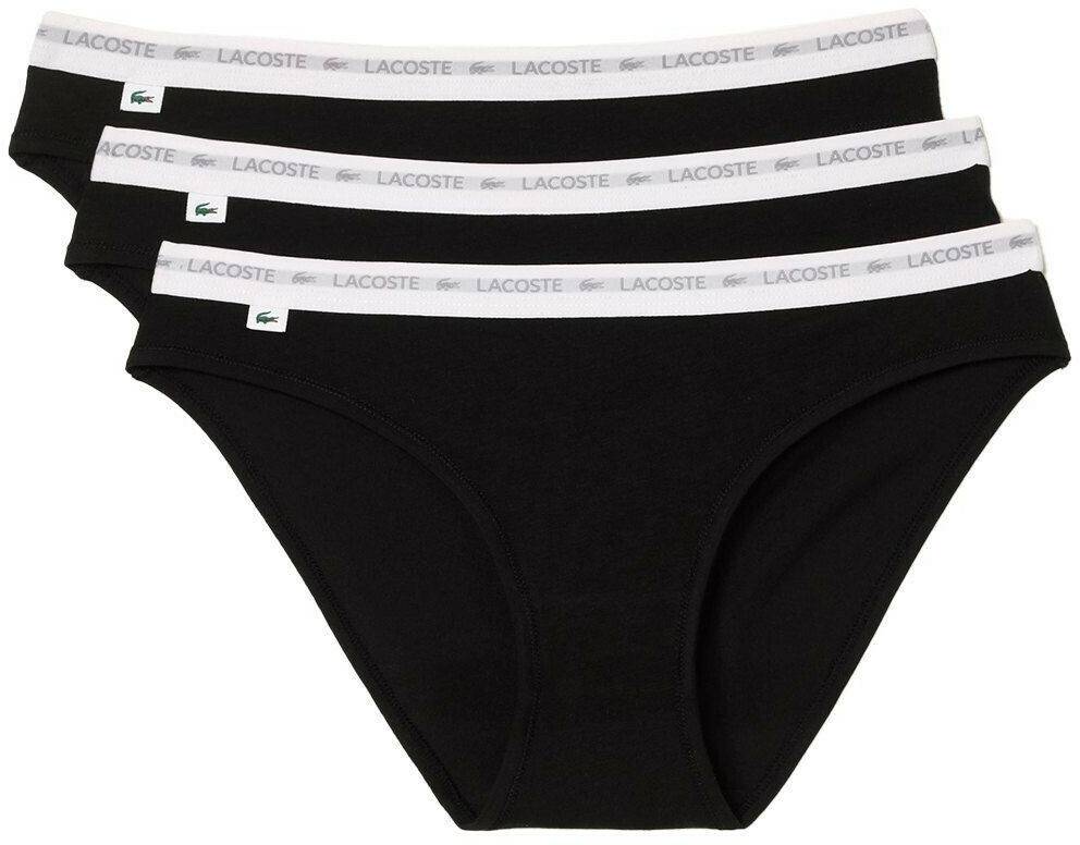 Lacoste 3-Pack Slip (8F1338)Panties (8F1338-031) black Lingerie femme