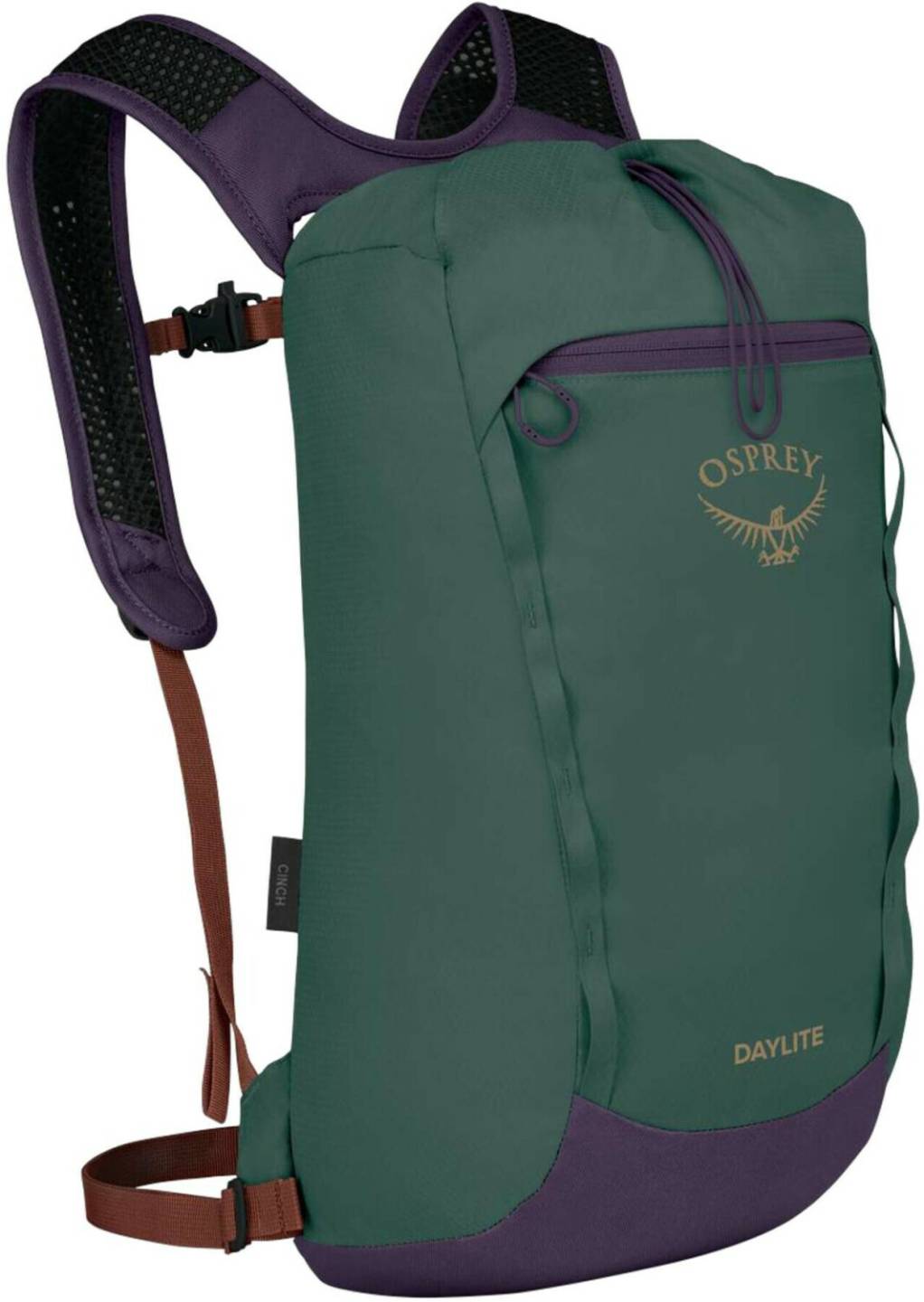 Osprey Daylite Cinch Packaxo green/enchantment purple Sacs à dos