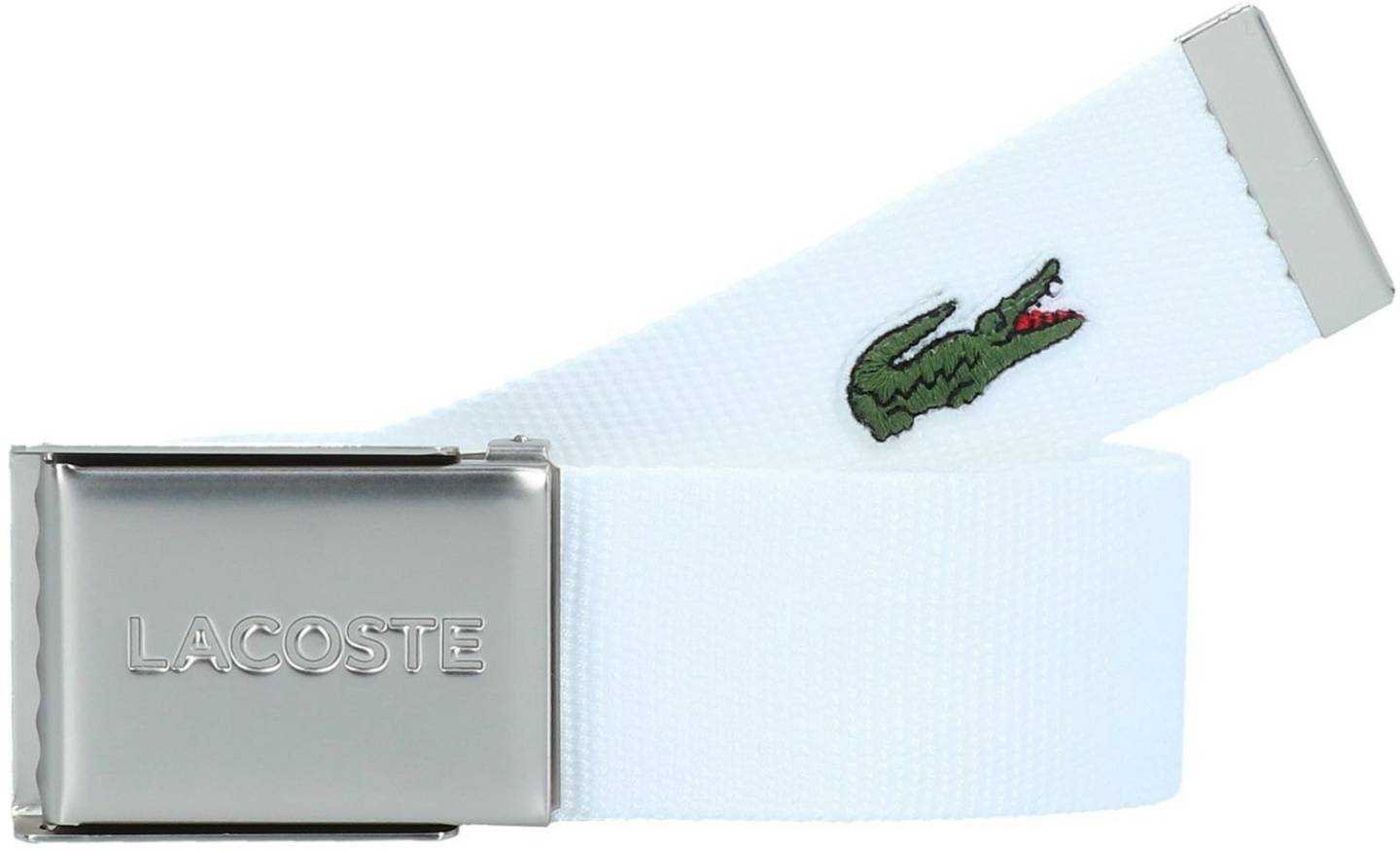 Lacoste Casual Woven Strap (RC2012)white (RC2012-001) Ceintures