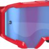 Leatt Goggle Velocity 4.5red blue 52% Vêtements moto