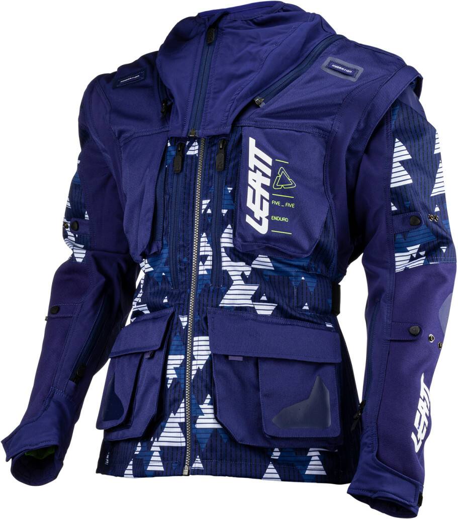 Leatt Moto 5.5 Enduro JacketBlue Vêtements moto