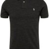 Polo Ralph Lauren Poloshirt (710536856)(710536856/031) black melange T-shirts homme