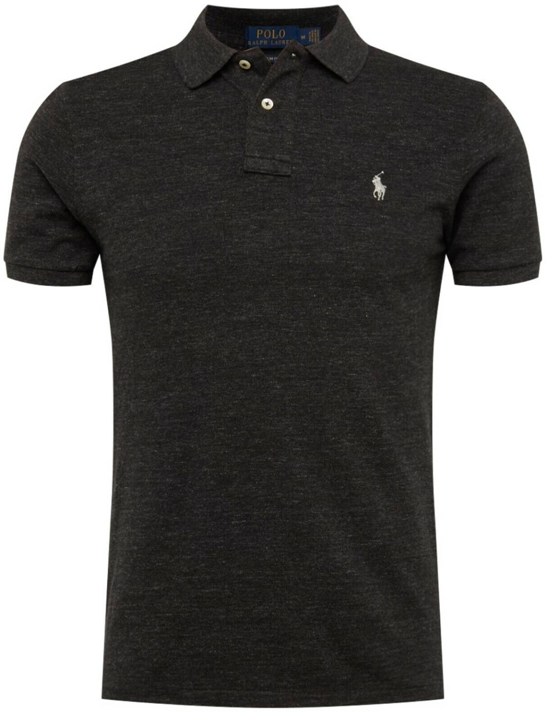 Polo Ralph Lauren Poloshirt (710536856)(710536856/031) black melange T-shirts homme