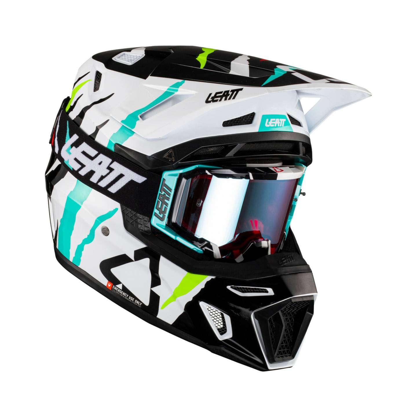 Leatt Kit Moto 8.5 V23 Composite with 5.5 gogglesTiger Casques moto