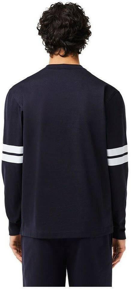 T-shirts homme Lacoste Long Sleeve T-Shirt (TH7609)blue (TH7609-G45)