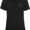 Lacoste Women's Lacoste Classic Fit Soft Cotton Petit Piqué Polo Shirt (PF7839)black (PF7839-031) T-shirts femme