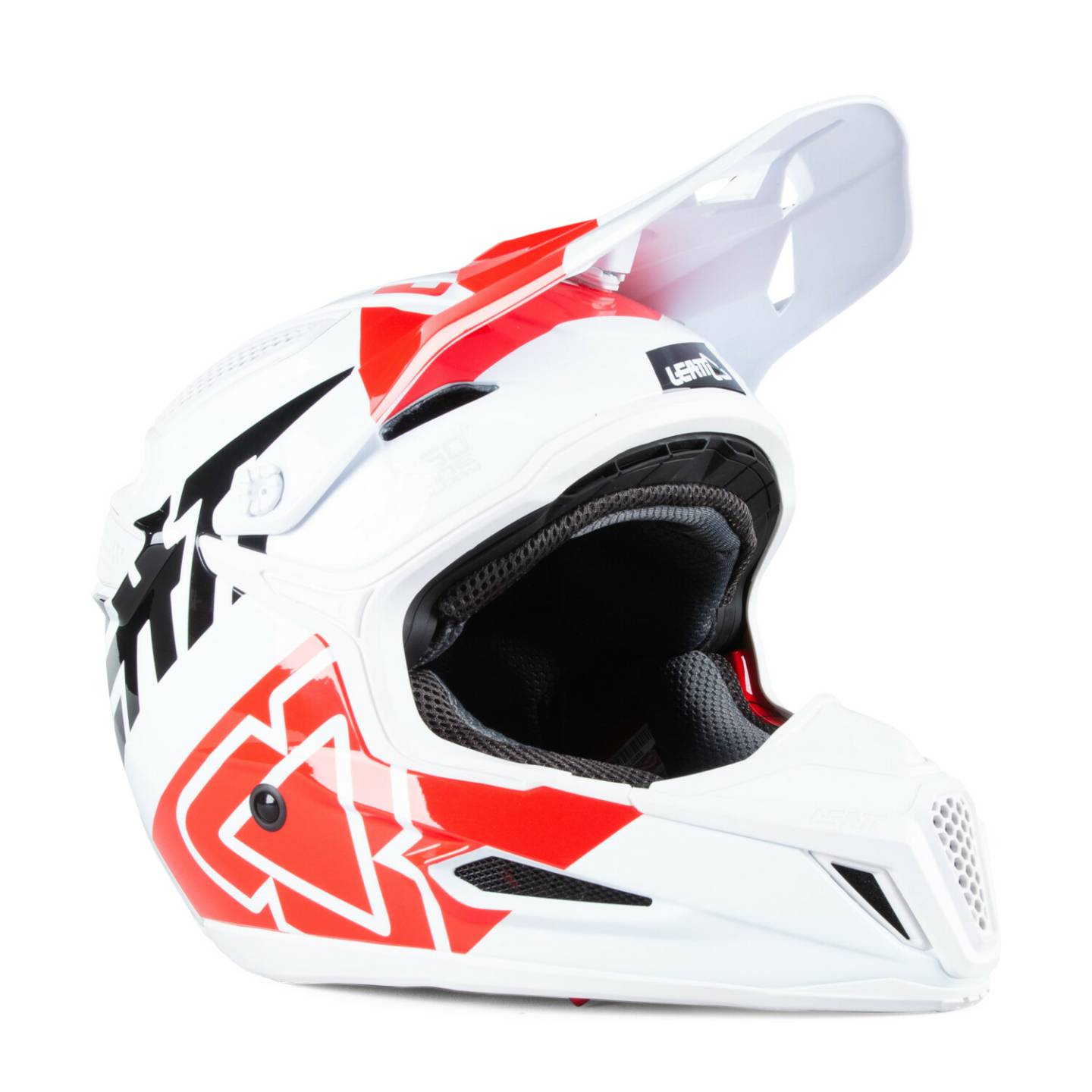 Leatt GPX 5.5 Composite V15white/red Casques moto