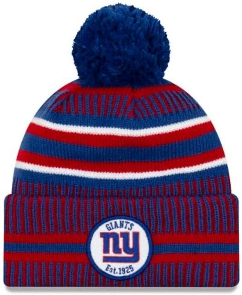 Bonnets New Era Bobble NFL HatNew York Giants