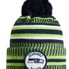 Bonnets New Era Bobble NFL HatSeattle Seahawks