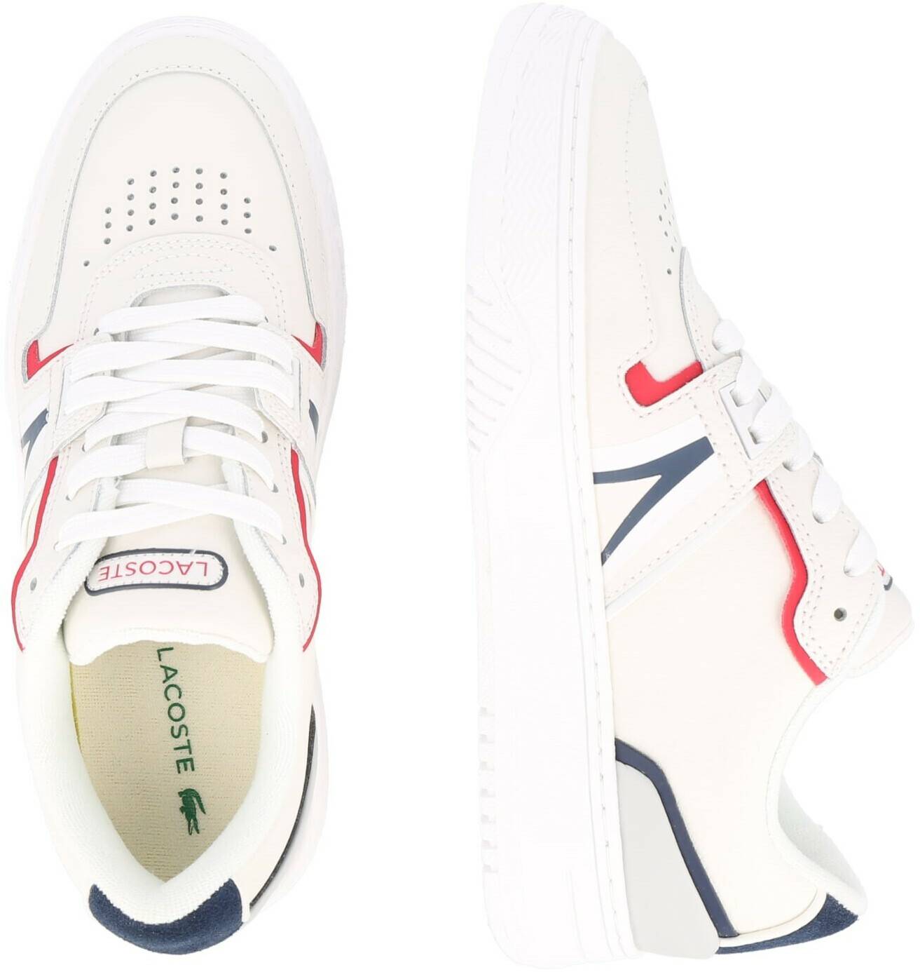 Baskets Lacoste L001 Women (Leather)(42SFA0076) white/navy/red