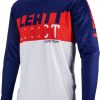 Vêtements moto Leatt 4.5Lite Royal white/red