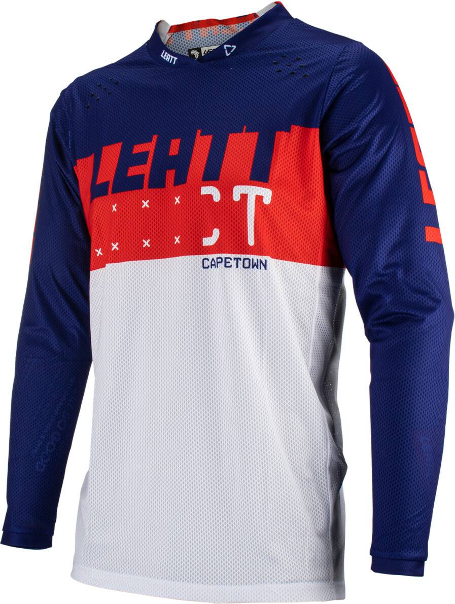 Vêtements moto Leatt 4.5Lite Royal white/red