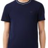 Lacoste Short Sleeve Shirt (TH8174)blue T-shirts homme