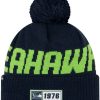 New Era Seattle Seahawks Sport Knit (12050373)blue/green Bonnets