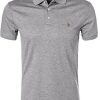 T-shirts homme Polo Ralph Lauren Poloshirt (710685514)(710685514/005) grey melange