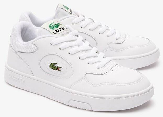 Lacoste LINESET Leather Women (46SFA0042)white Baskets