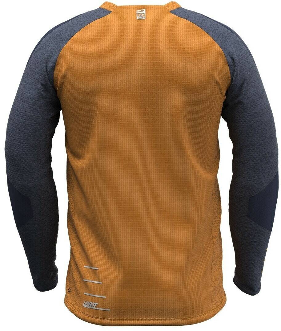 Leatt DBX 5.0 MTB LS Fahrrad Jerseyorange/grey Équipement du cycliste