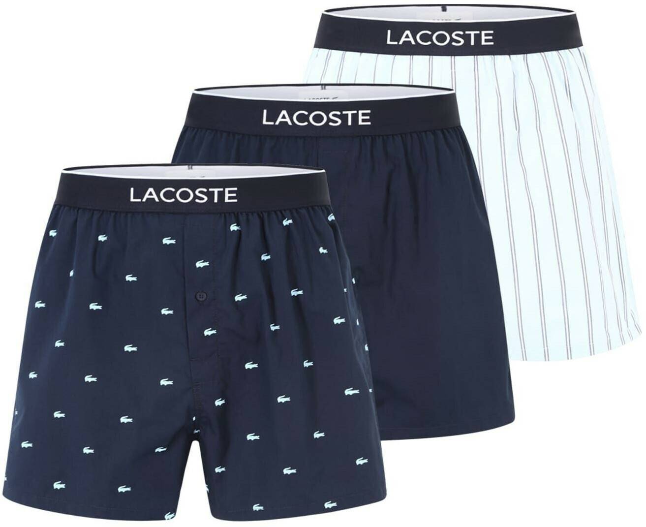 Sous-vêtements homme Lacoste 3-Pack Boxershorts (7H3406)7H3406-NW1