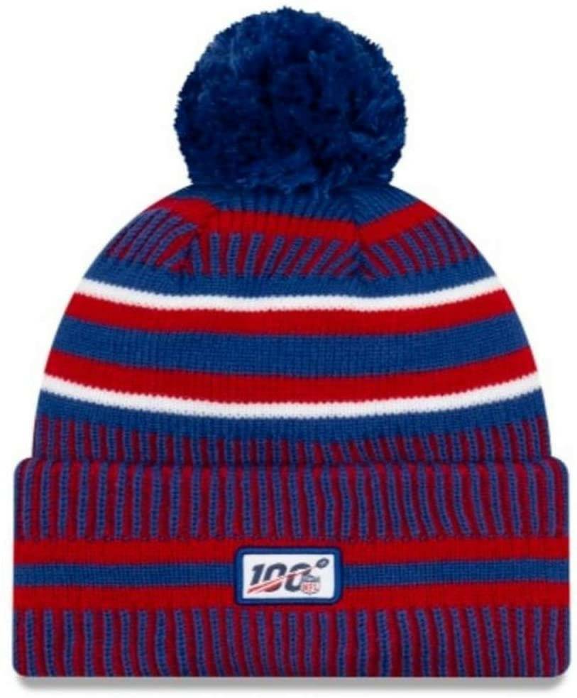 Bonnets New Era Bobble NFL HatNew York Giants