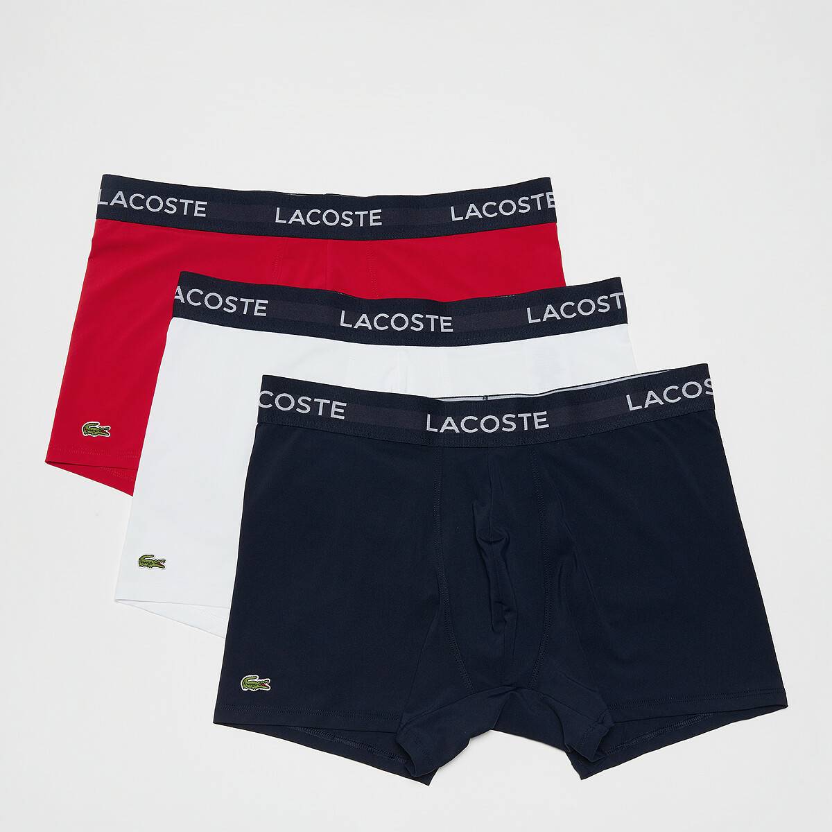 Lacoste 3-Pack Trunks (5H9623)5H9623-LAW Sous-vêtements homme