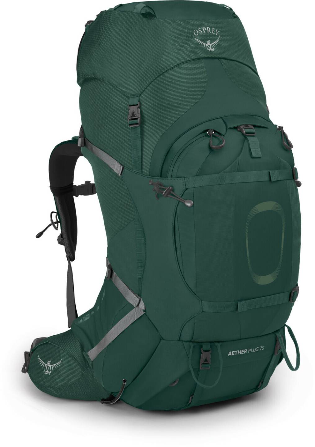 Osprey Aether Plus 70 (1-037)S/M axo green Sacs à dos