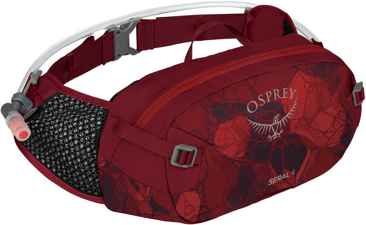 Osprey Seral 4L Bike Lumbar Packclaret red Sacs banane