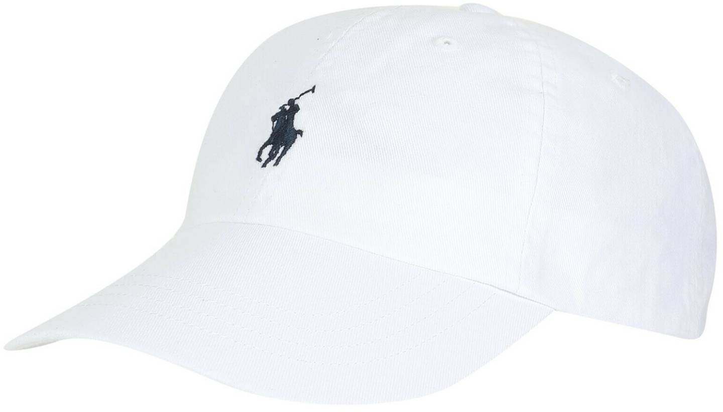 Polo Ralph Lauren Cotton Chino Baseball Cap (461540)white Casquettes