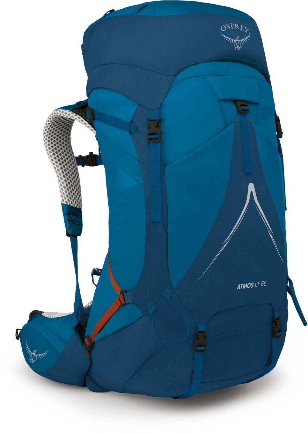 Osprey Atmos AG LT 65S/M night shift /coria blue Sacs à dos