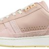 Lacoste T-CLIP Trainers WomenLeather lt pink/lt yellow/amy Baskets